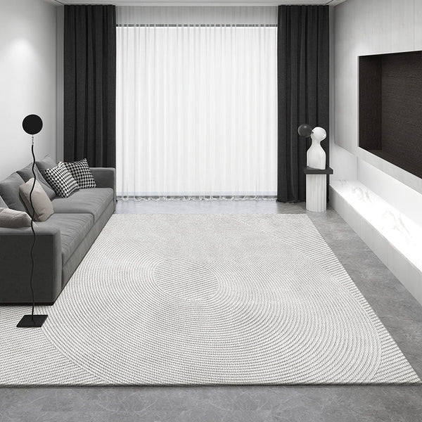 Contemporary Modern Rugs for Living Room, Geometric Modern Rugs for Sale, Modern Rug Placement Ideas for Bedroom, Gray Rugs for Dining Room-HomePaintingDecor