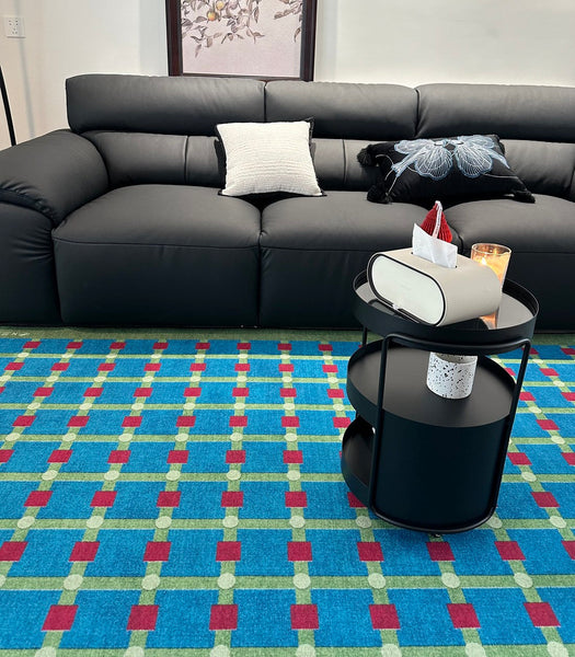 Contemporary Modern Rugs for Living Room, Mid Century Modern Rugs, Colorful Absract Rugs for Bedroom, Minimalist Geometric Rugs for Living Room-HomePaintingDecor