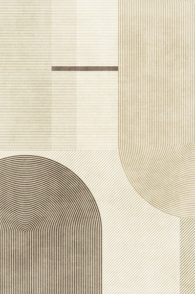 Abstract Contemporary Modern Rugs, Thick Modern Rugs for Living Room, Modern Rugs for Dining Room, Geometric Contemporary Rugs Next to Bed-HomePaintingDecor