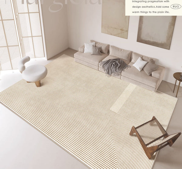 Modern Rugs for Living Room, Abstract Contemporary Modern Rugs, Geometric Contemporary Rugs Next to Bed, Modern Rugs for Dining Room-HomePaintingDecor