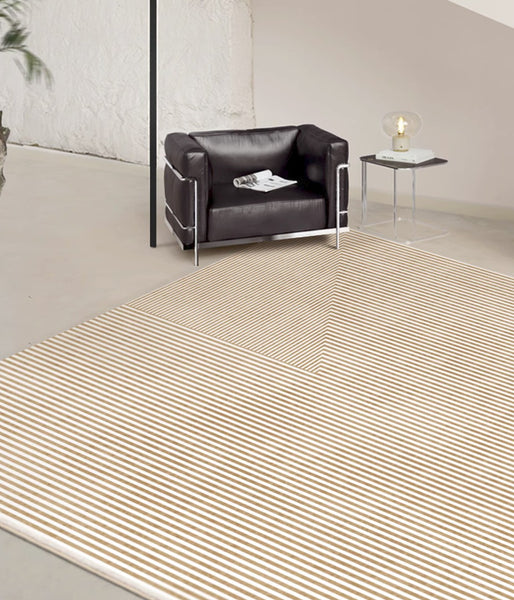 Modern Rugs for Living Room, Abstract Contemporary Modern Rugs, Geometric Contemporary Rugs Next to Bed, Modern Rugs for Dining Room-HomePaintingDecor