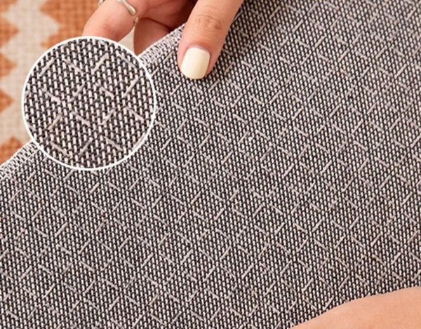 Geometric Modern Rug Ideas for Living Room, Circular Modern Rugs for Bathroom, Modern Rugs for Children's Room, Mid Century Modern Round Rugs for Dining Room-HomePaintingDecor