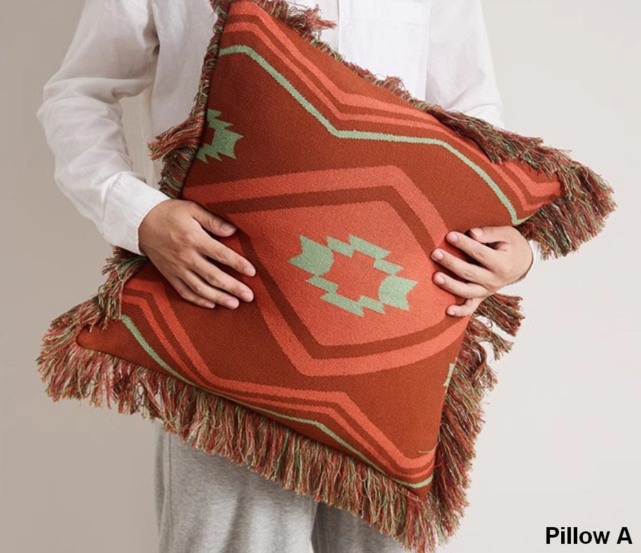 Simple Decorative Pillow Covers, Modern Decorative Pillow for Interior Design, Contemporary Modern Sofa Pillows for Bedroom, Square Modern Pillows for Couch-HomePaintingDecor