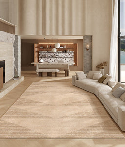 Modern Rugs under Dining Room Table, Geometric Modern Carpets for Office, Abstract Modern Rugs for Living Room, Contemporary Modern Rugs Next to Bed-HomePaintingDecor