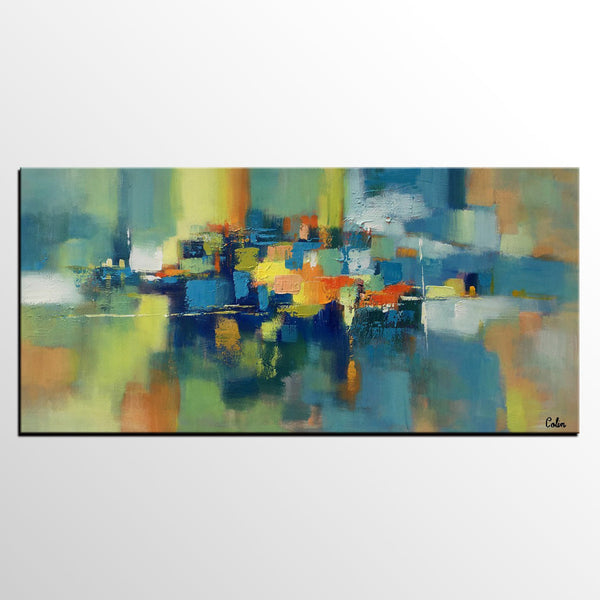 Large Canvas Art, Abstract Painting for Sale, Custom Acrylic Art Painting, Bedroom Canvas Art