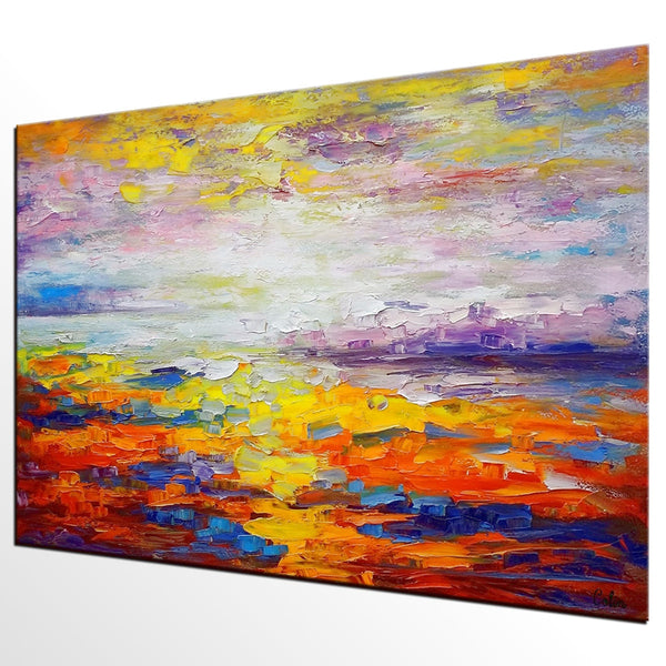 Custom Original Wall Art, Large Canvas Painting, Abstract Art Painting, Contemporary Artwork-HomePaintingDecor