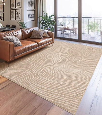 Oversized Modern Rug for Living Room, Geometric Contemporary Rugs for Dining Room, Bedroom Floor Rugs, Extra Large Modern Rugs for Living Room-HomePaintingDecor