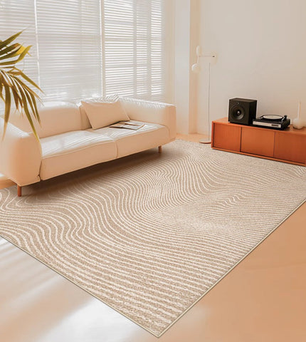 Bedroom Floor Rugs, Extra Large Modern Rugs for Living Room, Oversized Modern Rug for Living Room, Geometric Contemporary Rugs for Dining Room-HomePaintingDecor