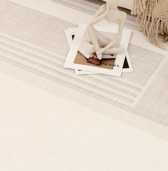 Modern Rug Ideas for Bedroom, Geometric Modern Rug Placement Ideas for Living Room, Contemporary Area Rugs for Dining Room-HomePaintingDecor