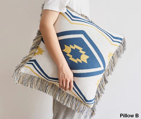 Simple Decorative Pillow Covers, Modern Decorative Pillow for Interior Design, Contemporary Modern Sofa Pillows for Bedroom, Square Modern Pillows for Couch-HomePaintingDecor