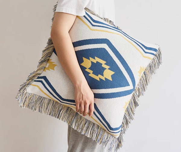 Simple Decorative Pillow Covers, Modern Decorative Pillow for Interior Design, Contemporary Modern Sofa Pillows for Bedroom, Square Modern Pillows for Couch-HomePaintingDecor