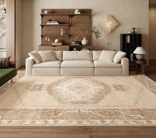 Geometric Modern Carpets for Office, Abstract Modern Rugs for Living Room, Contemporary Modern Rugs Next to Bed, Modern Rugs under Dining Room Table-HomePaintingDecor