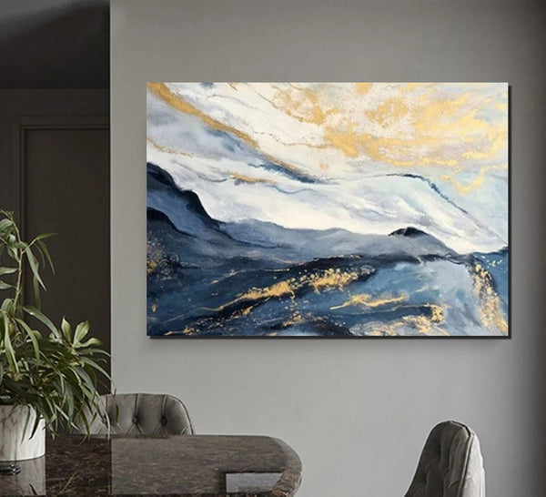 Contemporary Acrylic Art, Buy Large Paintings Online, Simple Modern Art, Large Wall Art Ideas, Large Painting for Dining Room-HomePaintingDecor