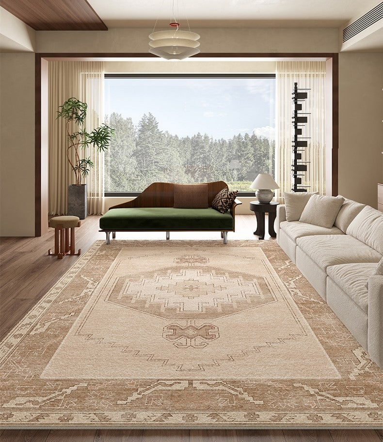 Geometric Modern Carpets for Office, Abstract Modern Rugs for Living Room, Contemporary Modern Rugs Next to Bed, Modern Rugs under Dining Room Table-HomePaintingDecor