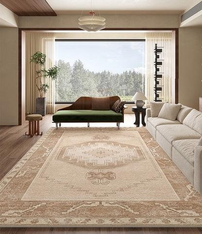 Geometric Modern Carpets for Office, Abstract Modern Rugs for Living Room, Contemporary Modern Rugs Next to Bed, Modern Rugs under Dining Room Table-HomePaintingDecor