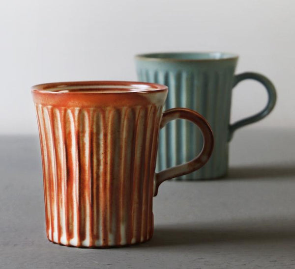 Large Capacity Coffee Cup, Cappuccino Coffee Mug, Handmade Pottery Coffee Cup, Large Tea Cup-HomePaintingDecor