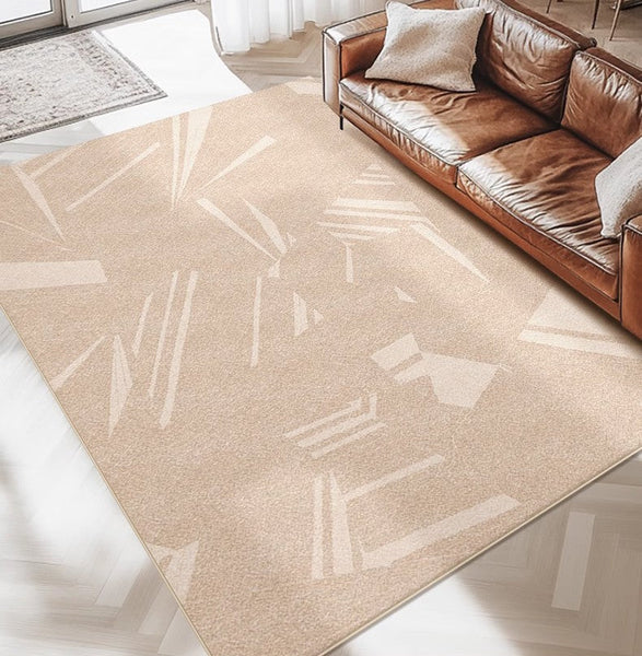 Large Modern Rugs for Living Room, Contemporary Modern Rugs for Bedroom, Extra Large Geometric Modern Rugs for Dining Room-HomePaintingDecor