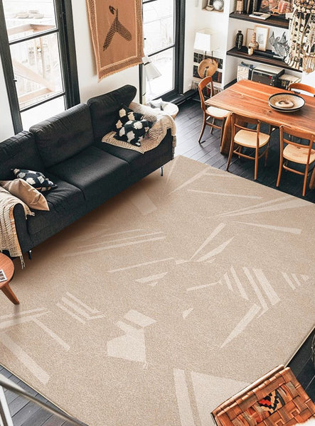 Large Modern Rugs for Living Room, Contemporary Modern Rugs for Bedroom, Extra Large Geometric Modern Rugs for Dining Room-HomePaintingDecor