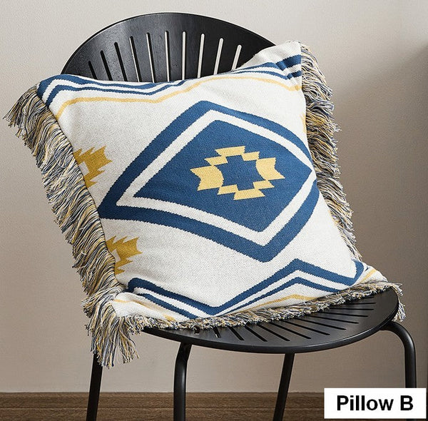 Simple Decorative Pillow Covers, Modern Decorative Pillow for Interior Design, Contemporary Modern Sofa Pillows for Bedroom, Square Modern Pillows for Couch-HomePaintingDecor