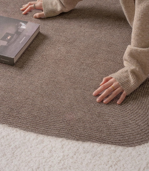 Living Room Contemporary Modern Rugs, Extra Large Abstract Geometric Modern Rugs, Bedroom Modern Rugs, Modern Rugs for Dining Room-HomePaintingDecor