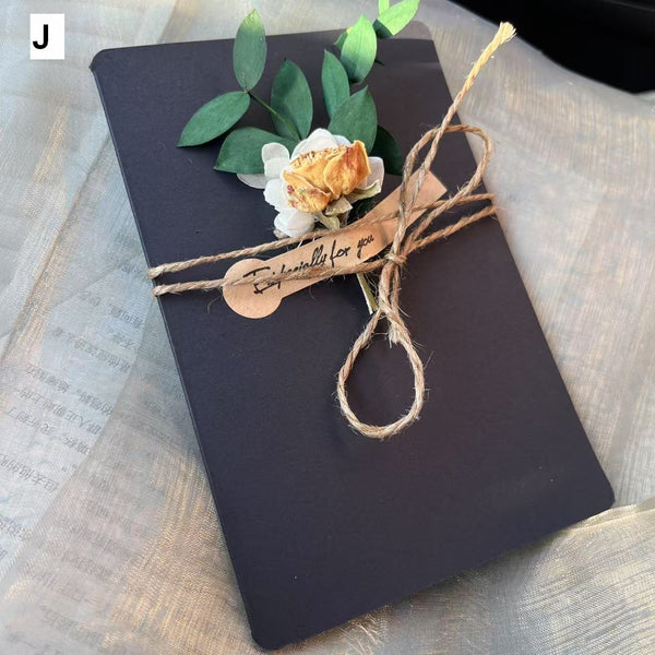Original Handmade Dried Flower Greeting Cards, Beautiful Valentine's Day Greeting Card, Creative Birthday Greeting Card, Wedding Greeting Card, Unique Anniversary Greeting Card-HomePaintingDecor