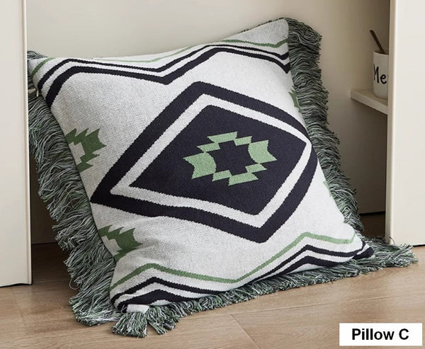 Simple Decorative Pillow Covers, Modern Decorative Pillow for Interior Design, Contemporary Modern Sofa Pillows for Bedroom, Square Modern Pillows for Couch-HomePaintingDecor