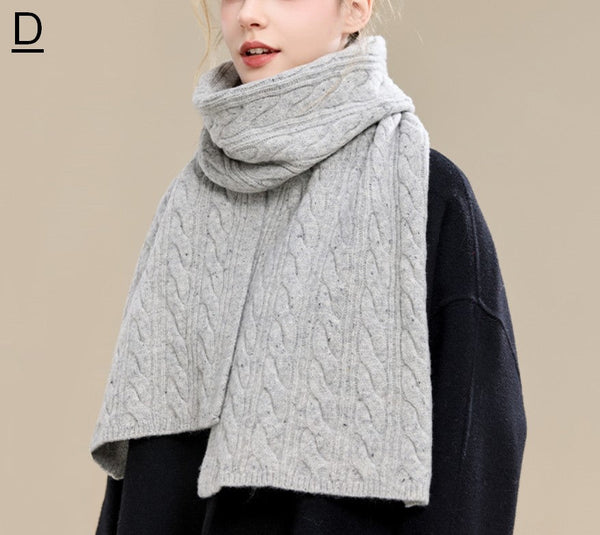 Soft Cashmere Scarf for Women, Elegant Wool Scarves, Christmas Gifts for Her, Holiday Scarf, Winter Wool Scarf, Warm Winter Scarf, Cold Weather Scarf, Fashion Scarf-HomePaintingDecor