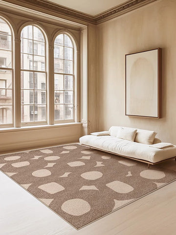 Contemporary Area Rugs under Sofa, Bedroom Modern Floor Rugs, Living Room Modern Area Rug, Large Area Rugs for Office-HomePaintingDecor