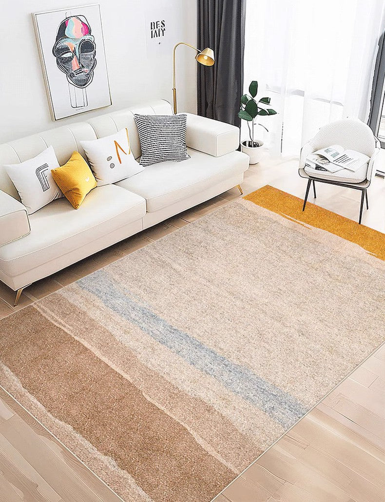 Abstract Area Rugs For Bedroom, Contemporary Modern Rugs For Living Room, Stylish Home Decor Floor Covering