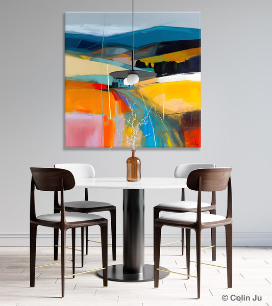 Contemporary Abstract Artwork, Acrylic Painting for Living Room, Oversized Wall Art Paintings, Original Modern Artwork on Canvas-HomePaintingDecor