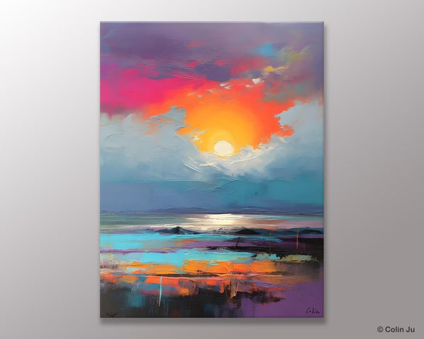 Original Hand Painted Oil Paintings, Canvas Paintings Behind Sofa, Contemporary Canvas Wall Art, Abstract Paintings for Bedroom, Buy Paintings Online-HomePaintingDecor
