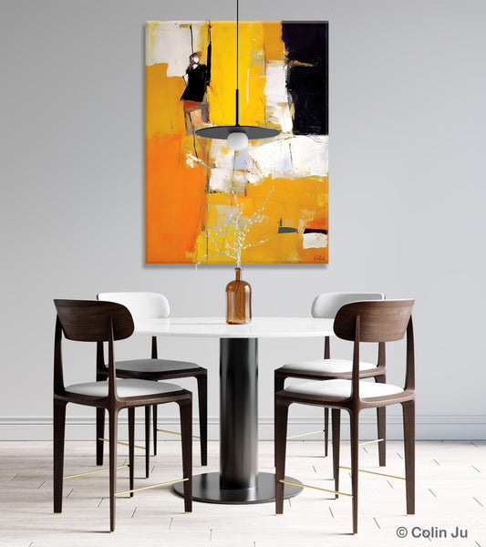 Oversized Canvas Wall Art Paintings, Contemporary Acrylic Painting on Canvas, Original Modern Artwork, Large Abstract Painting for Bedroom-HomePaintingDecor