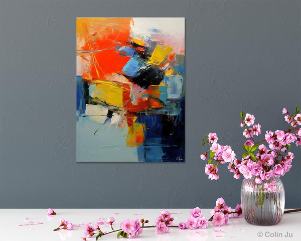 Large Canvas Art Ideas, Large Painting for Living Room, Original Contemporary Acrylic Art Painting, Buy Large Paintings Online, Simple Modern Art-HomePaintingDecor