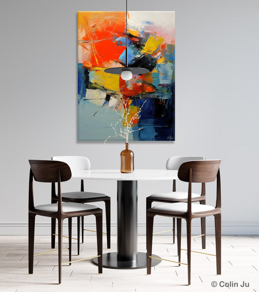 Large Canvas Art Ideas, Large Painting for Living Room, Original Contemporary Acrylic Art Painting, Buy Large Paintings Online, Simple Modern Art-HomePaintingDecor