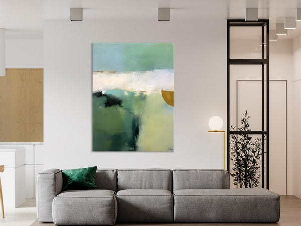 Abstract Painting on Canvas, Simple Modern Art, Contemporary Acrylic Paintings, Extra Large Canvas Painting for Bedroom, Original Abstract Wall Art for Sale-HomePaintingDecor