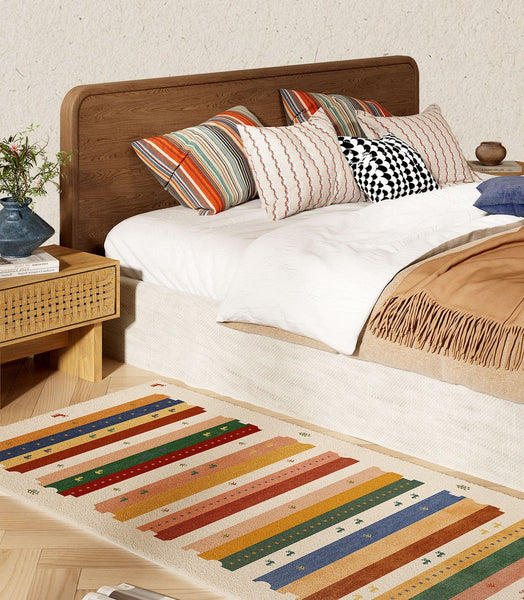 Modern Runner Rugs Next to Bed, Contemporary Runner Rugs for Children's Room, Runner Rugs for Hallway, Bathroom Runner Rugs, Kitchen Runner Rugs-HomePaintingDecor