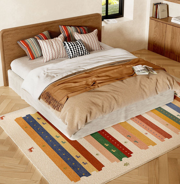 Modern Runner Rugs Next to Bed, Contemporary Runner Rugs for Children's Room, Runner Rugs for Hallway, Bathroom Runner Rugs, Kitchen Runner Rugs-HomePaintingDecor
