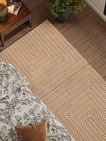 Mid Century Geometric Carpets, Modern Rugs under Dining Room Table, Contemporary Modern Rugs Next to Bed, Abstract Modern Rugs for Living Room-HomePaintingDecor