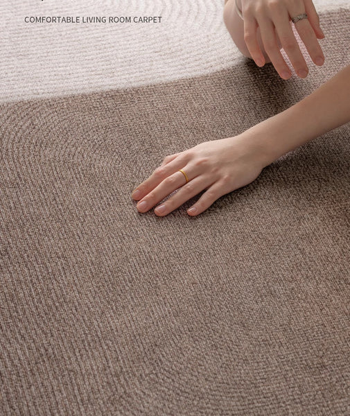Elegant Modern Area Rugs under Sofa, Dining Room Floor Rugs, Abstract Contemporary Rugs for Bedroom, Mid Century Area Rugs for Living Room-HomePaintingDecor