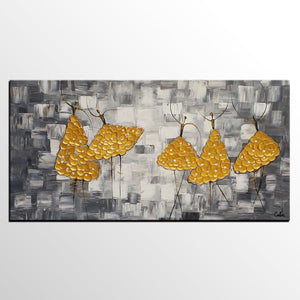 Contemporary Paintings, Custom Abstract Painting, Original Painting for Sale, Ballet Dancer Painting, Paintings for Bedroom-HomePaintingDecor