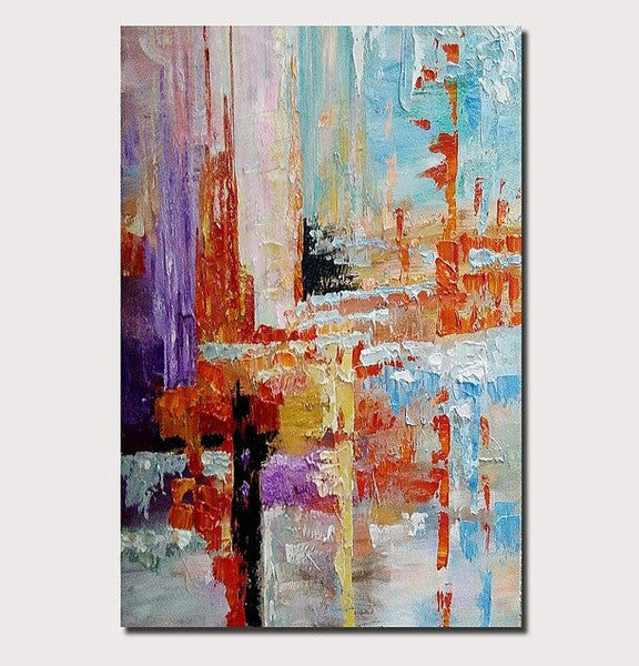 Simple Modern Art, Extra Large Wall Art Paintings, Simple Abstract Painting, Large Paintings for Bedroom-HomePaintingDecor