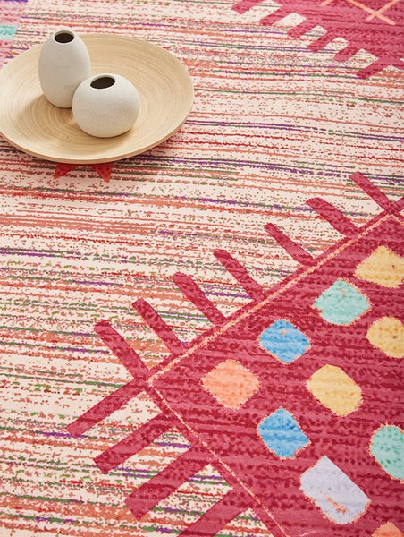 Bedroom Morocco Rugs, Vintage Rugs for Dining Room, Vintage Persian Rugs, Extra Large Traditional Colorful Moroccan Rug, Oversized Area Rugs for Living Room-HomePaintingDecor