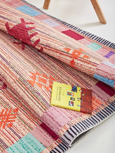 Bedroom Morocco Rugs, Vintage Rugs for Dining Room, Vintage Persian Rugs, Extra Large Traditional Colorful Moroccan Rug, Oversized Area Rugs for Living Room-HomePaintingDecor
