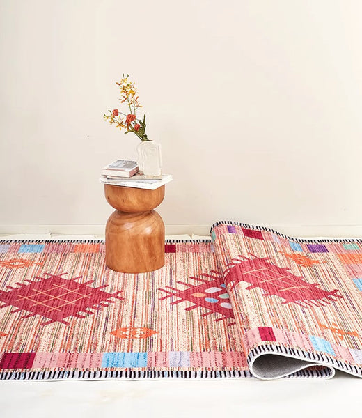 Bedroom Morocco Rugs, Vintage Rugs for Dining Room, Vintage Persian Rugs, Extra Large Traditional Colorful Moroccan Rug, Oversized Area Rugs for Living Room-HomePaintingDecor