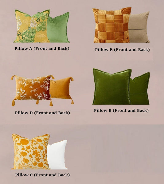 Unique Decorative Pillows for Bedroom, Modern Decorative Pillows for Couch, Decorative Cushion Covers, Decorative Pillow Arrangement Ideas for Interior Design-HomePaintingDecor