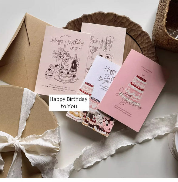 Creative Birthday Greeting Cards, Birthday Cards to Friends, Happy Birthday Cards, Beautiful Birthday Greeting Cards to Lovers, Greeting Cards to Mother-HomePaintingDecor