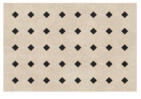 Large Modern Rugs for Living Room, Bedroom Modern Rugs, Dining Room Geometric Soft Rugs, Contemporary Modern Rugs for Office-HomePaintingDecor