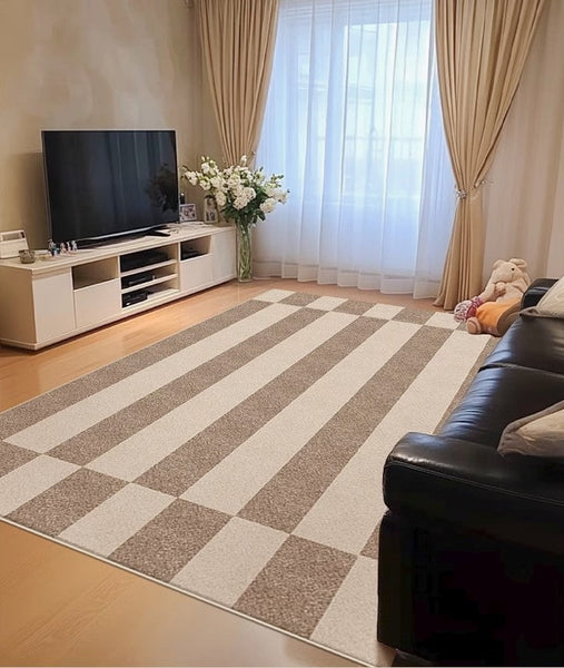 Modern Area Rug for Living Room, Extra Large Modern Floor Carpets for Office, Contemporary Rugs for Dining Room, Bedroom Floor Rugs-HomePaintingDecor