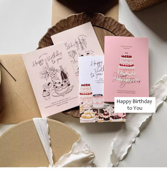 Creative Birthday Greeting Cards, Birthday Cards to Friends, Happy Birthday Cards, Beautiful Birthday Greeting Cards to Lovers, Greeting Cards to Mother-HomePaintingDecor