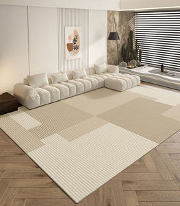 Geometric Contemporary Rugs Next to Bed, Modern Carpets for Dining Room, Large Modern Rugs for Living Room, Contemporary Modern Rugs for Sale-HomePaintingDecor